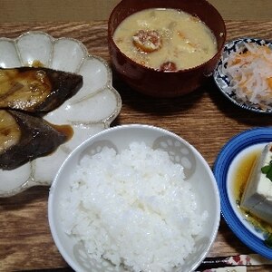 ブリの照り焼き